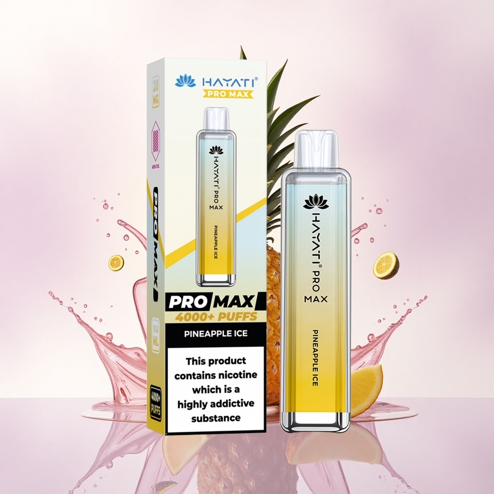 Hayati Pro Max 4000 Puffs Ananas Is 1400mAh 2ml