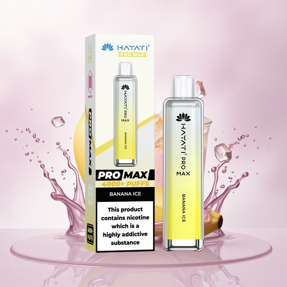 Hayati Pro Max 4000 Puffs Bananis 1400mAh 5% Nikotin
