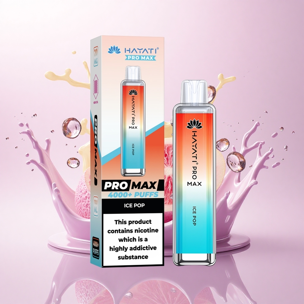 Hayati Pro Max 4000 Puffs Isblanding Dual 1.1 Ohm Mesh Coil 1400mAh
