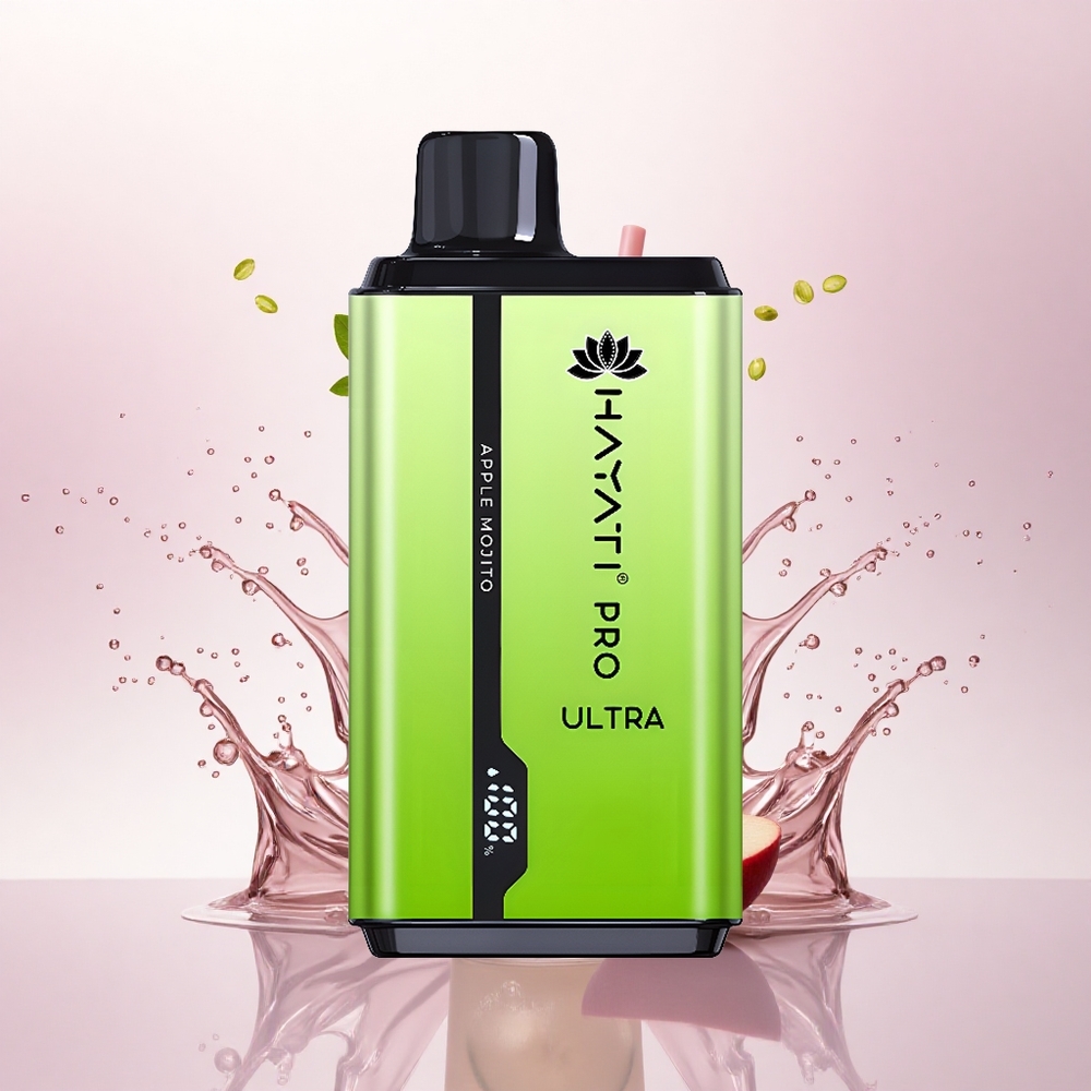 Hayati Pro Ultra 15000 Puffs Eple Mojito 850mAh 24ml