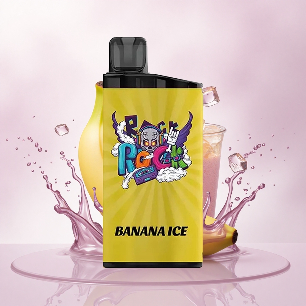 IGET Bar 3500 Puffs Banana Is 1400 mAh Mesh