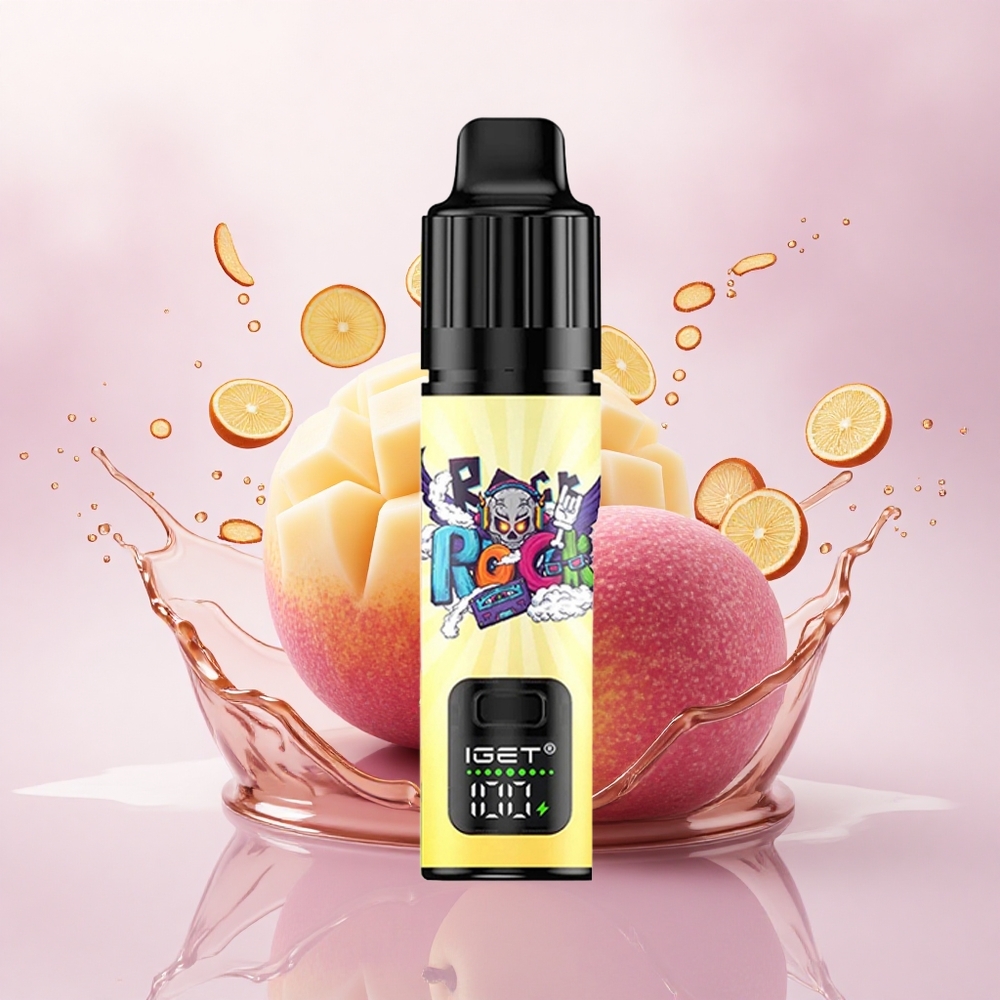 IGET BAR PLUS S3 POD 10000 Puffs Mango Monster 950 mAh 5% Nikotin 18 ml