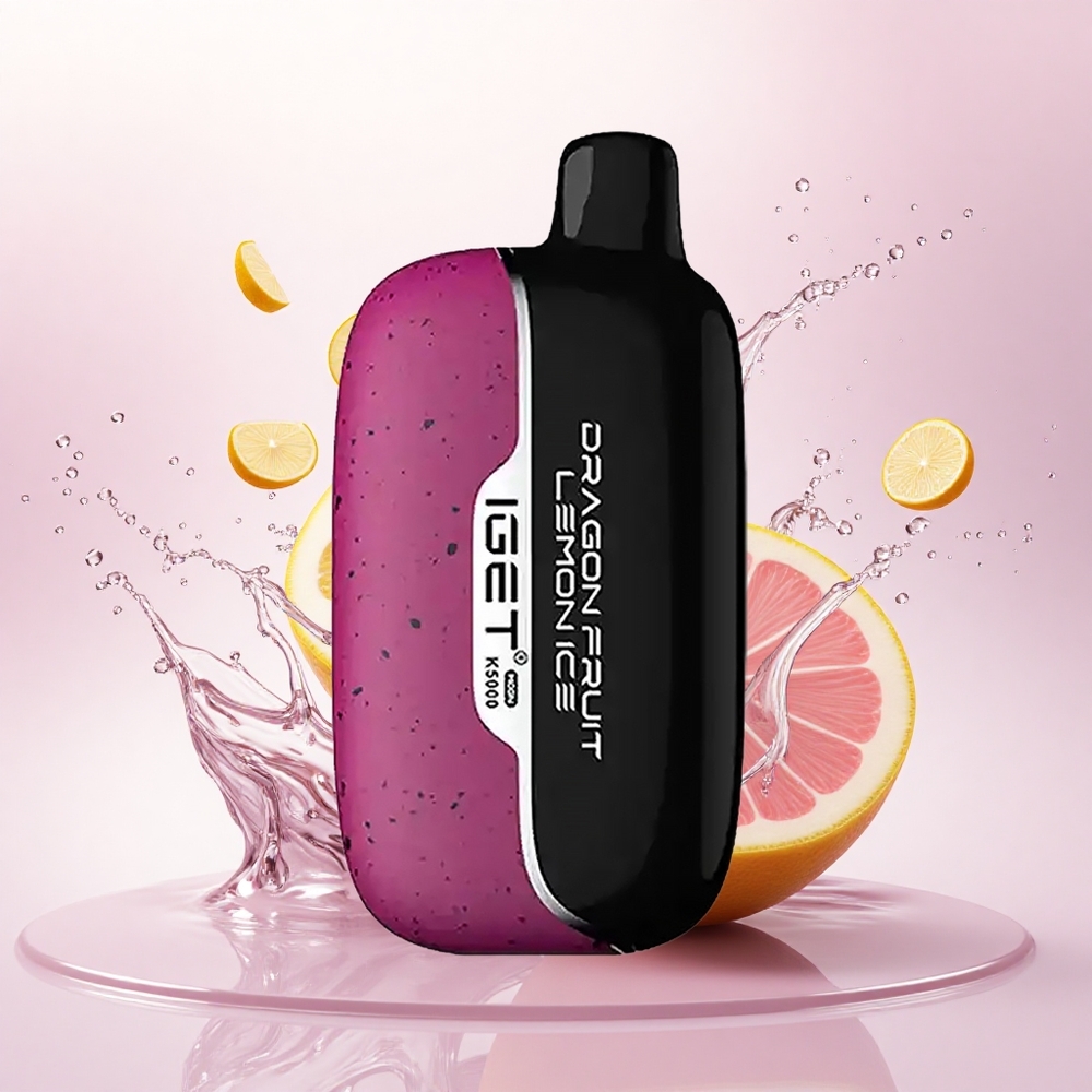 IGET Moon K5000 Puffs Dragefrukt Sitron Is 5000 Puffs PC 1.35 Ohm