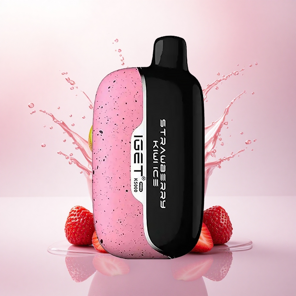 IGET Moon K5000 Puffs Jordbær Kiwi Is 5000 Puffs 81,5 g PC
