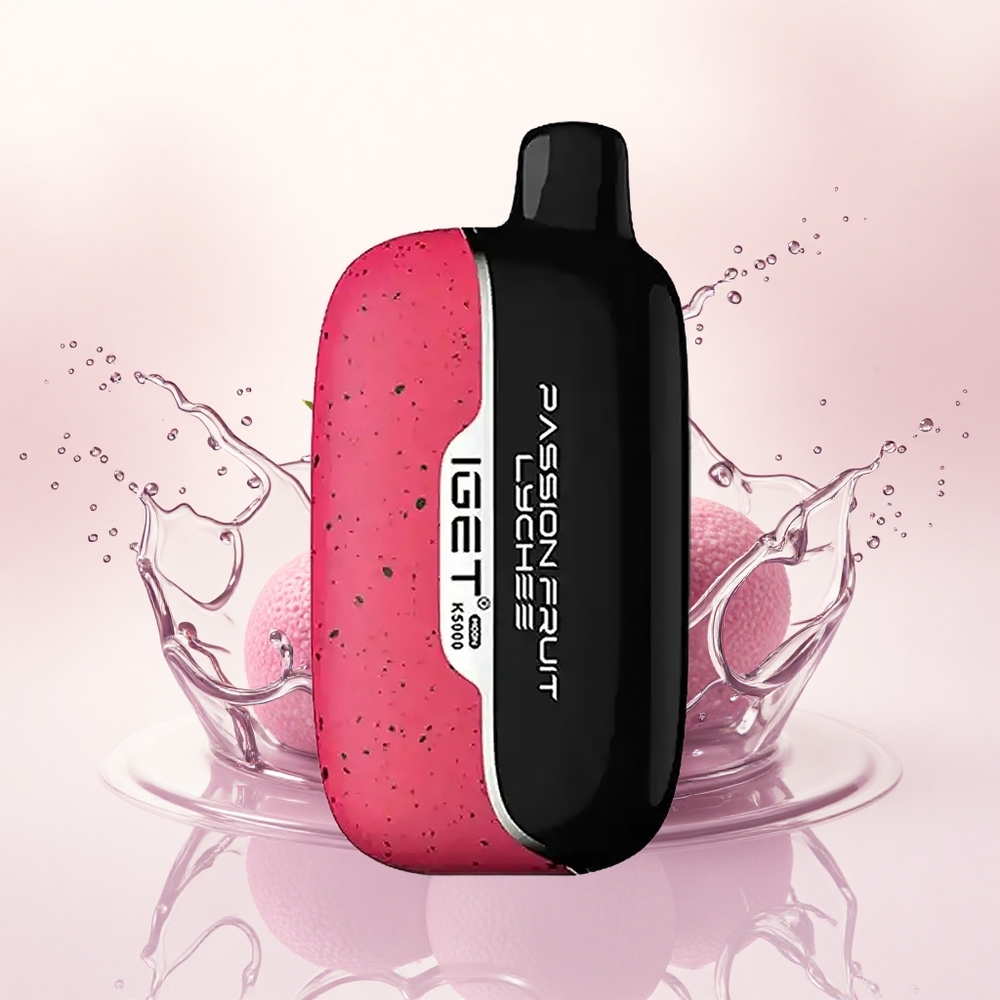 IGET Moon K5000 Puffs Passionsfrukt Lychee 5000 Puffs 81.5g PC