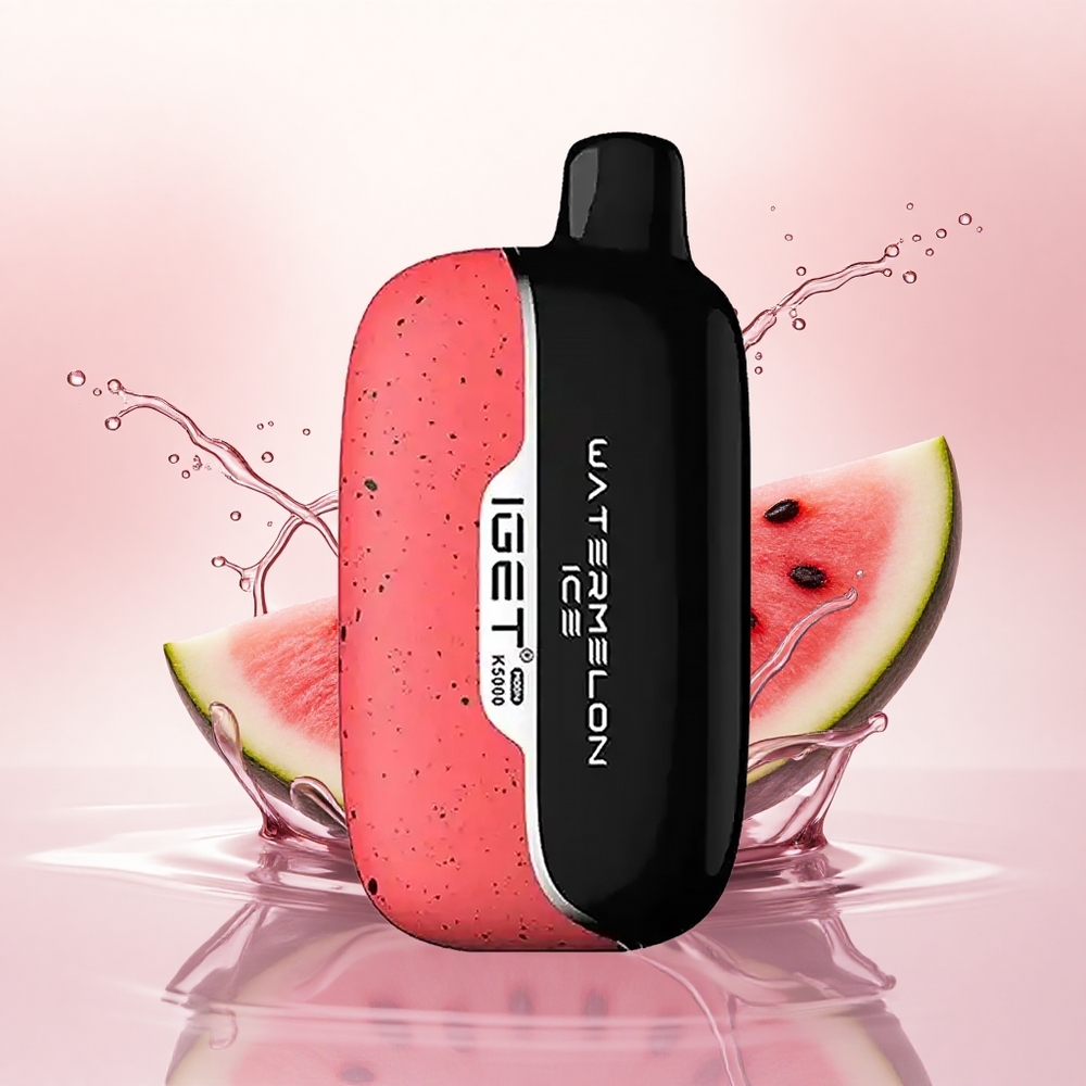 IGET Moon K5000 Puffs Vannmelon Is 81.5g 5000 Puffs 1.35 Ohm