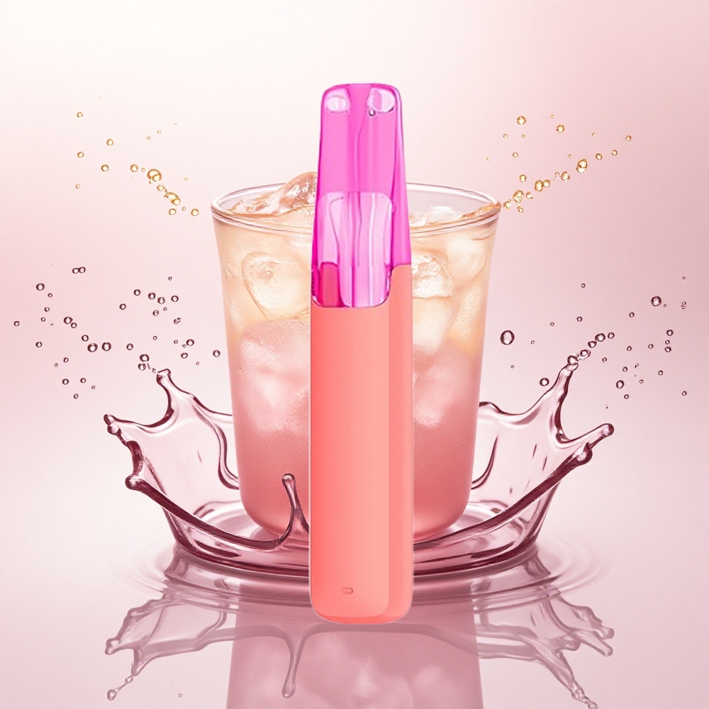 Snowplus Dash 4000 Puffs Hibiscus Isete med 530 mAh og 7,5 ml