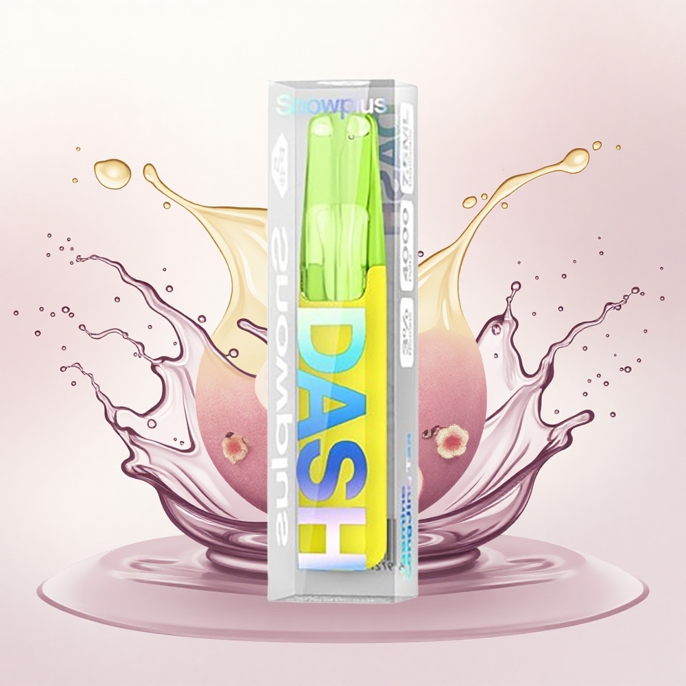 Snowplus Dash 4000 Puffs Jasmin Longjing Te med Ceramic og 530 mAh