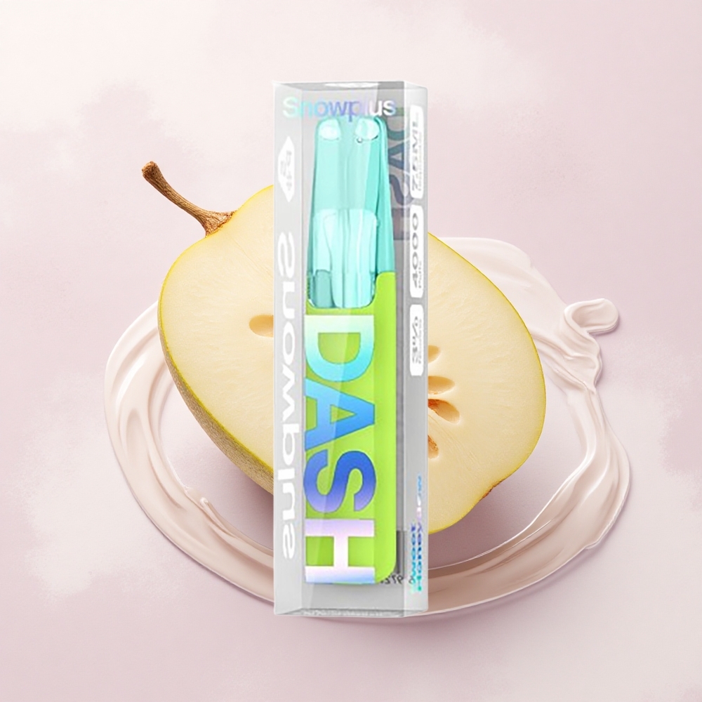 Snowplus Dash 4000 Puffs Søt Honningmelon Keramisk 530 mAh