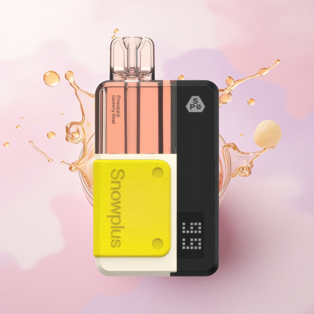 Snowplus Swift 15000 Puffs Pod Kit Ananas Gelébjørn Dual Mesh 1000 mAh