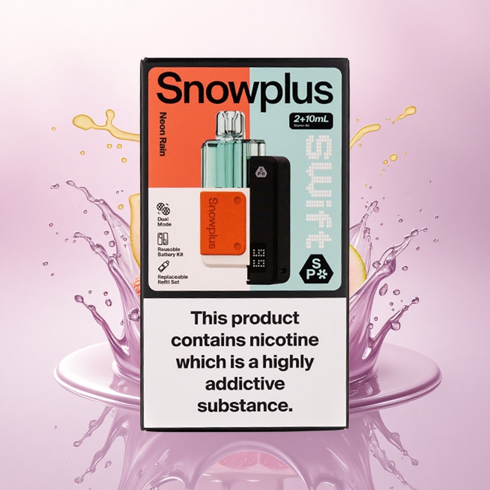 Snowplus Swift 5000 Puffs Neon Regn Dual Mesh 1000 mAh