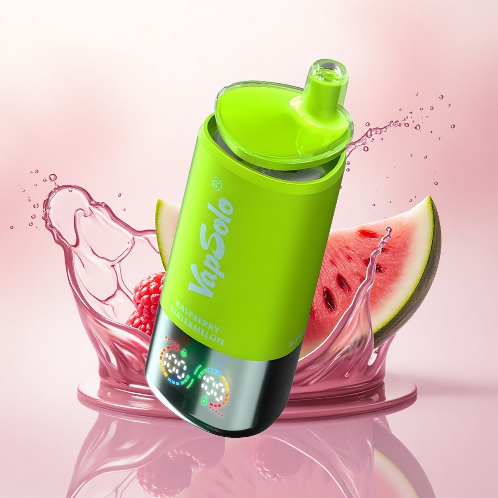 Vapsolo Triple 30000 Puffs Bringebær Vannmelon 40ml 20mg Nikotin Type-C