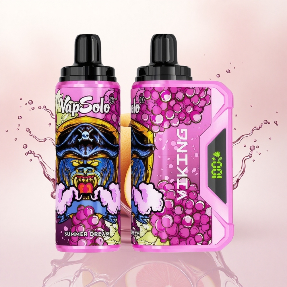 VapSolo VIKING 12000 Puffs Sommerdrøm 22ml Type-C